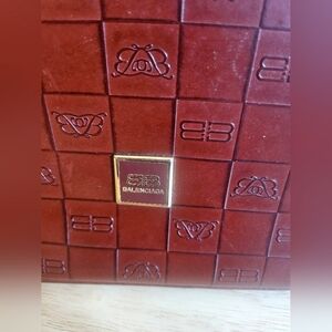 Brown Pure Leather Balenciaga bag with Certifucate of Authenticity